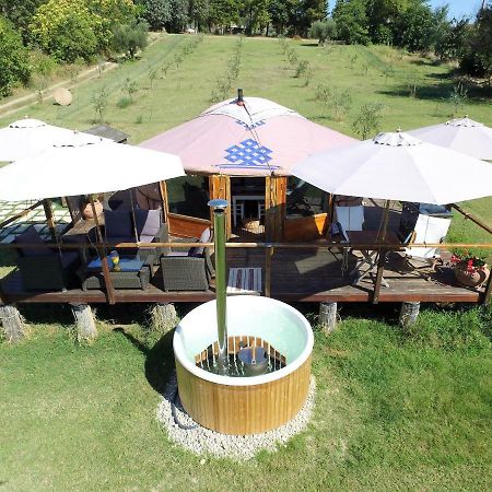 Glamping Abruzzo - The Yurt Catignano Exterior foto